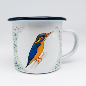 Emaille-Tasse "EISVOGEL"