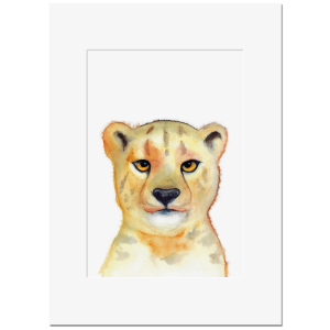 Mini ArtPrint "LEOPARD"
