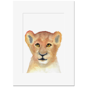 Mini ArtPrint "LÖWE"