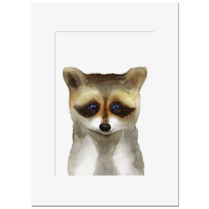 ArtPrint "WASCHBÄR"