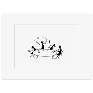 KARTENSPIELER <br>Kunstdruck 13x18