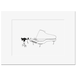 PIANIST <br>Kunstdruck 13x18