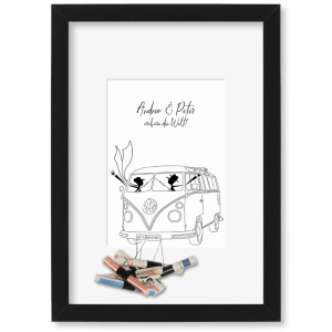 Geldgeschenk "BULLI ADVENTURE", Personalisiertes Wandbild