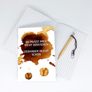 "KAFFEEWEISHEITEN" Notizhefte A6