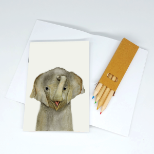 Kritzel-Büchlein "ELEFANT"