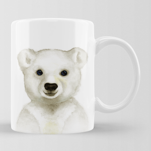 Personalisierbare Keramik-Tasse "EISBÄR"