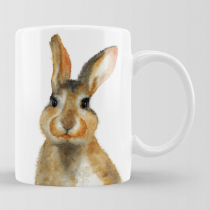 Personalisierbare Keramik-Tasse "HASE"