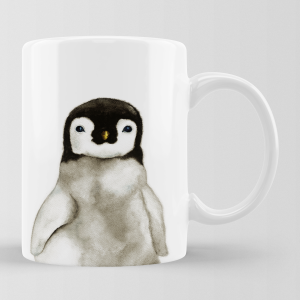 Personalisierbare Keramik-Tasse "PINGUIN"