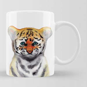Personalisierbare Keramik-Tasse "TIGER"