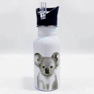Personalisierbare Edelstahl-Trinkflasche "KOALA"