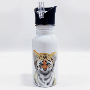 Personalisierbare Edelstahl-Trinkflasche "TIGER"