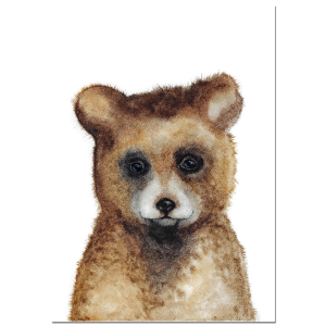Mini Poster "BRAUNBÄR"