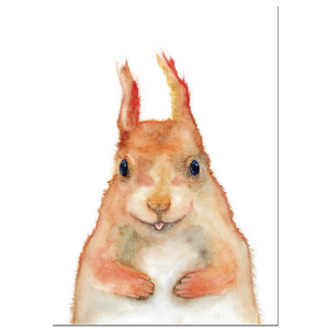 Mini Poster "EICHHÖRNCHEN"