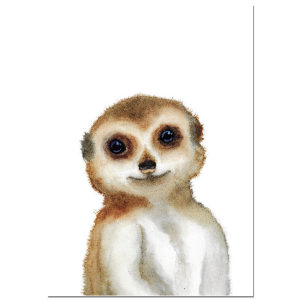 Mini Poster "TIERKINDER"
