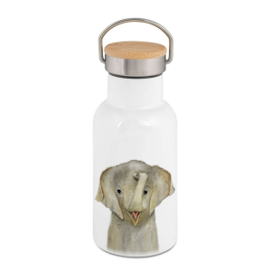 Personalisierbare Edelstahl-Thermosflasche "ELEFANT"