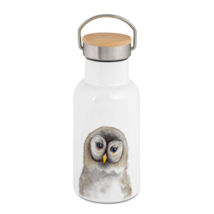 Personalisierbare Edelstahl-Thermosflasche "EULE"